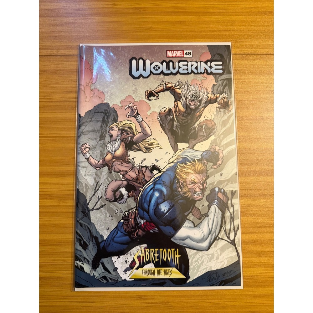 Marvel Wolverine 48 Sabretooth‎ Through The Ages Modern Age Comic Book 2024